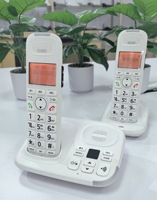 Telepon Nirkabel DLNA D1015 Dengan Pemblokir Panggilan Canggih, Peringatan Penipuan Satu Panggilan Melalui Bluetooth, dan Perekaman 2 Arah Dengan Mesin Penjawab Otomatis