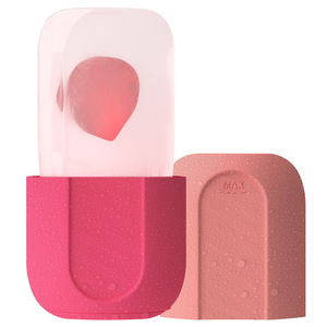 แม่พิมพ์น้ำแข็งนวดหน้า ลูกกลิ้งทำความเย็น ลดรูขุมขน สีชมพู - Product Image 3