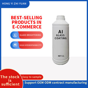 أحدث طلاء زجاجي بتقنية AI 1 لتر للعناية بالطلاء ، زجاج رؤية شفاف مقاوم للماء والمطر ، تفصيل للسيارات - Product Image 2