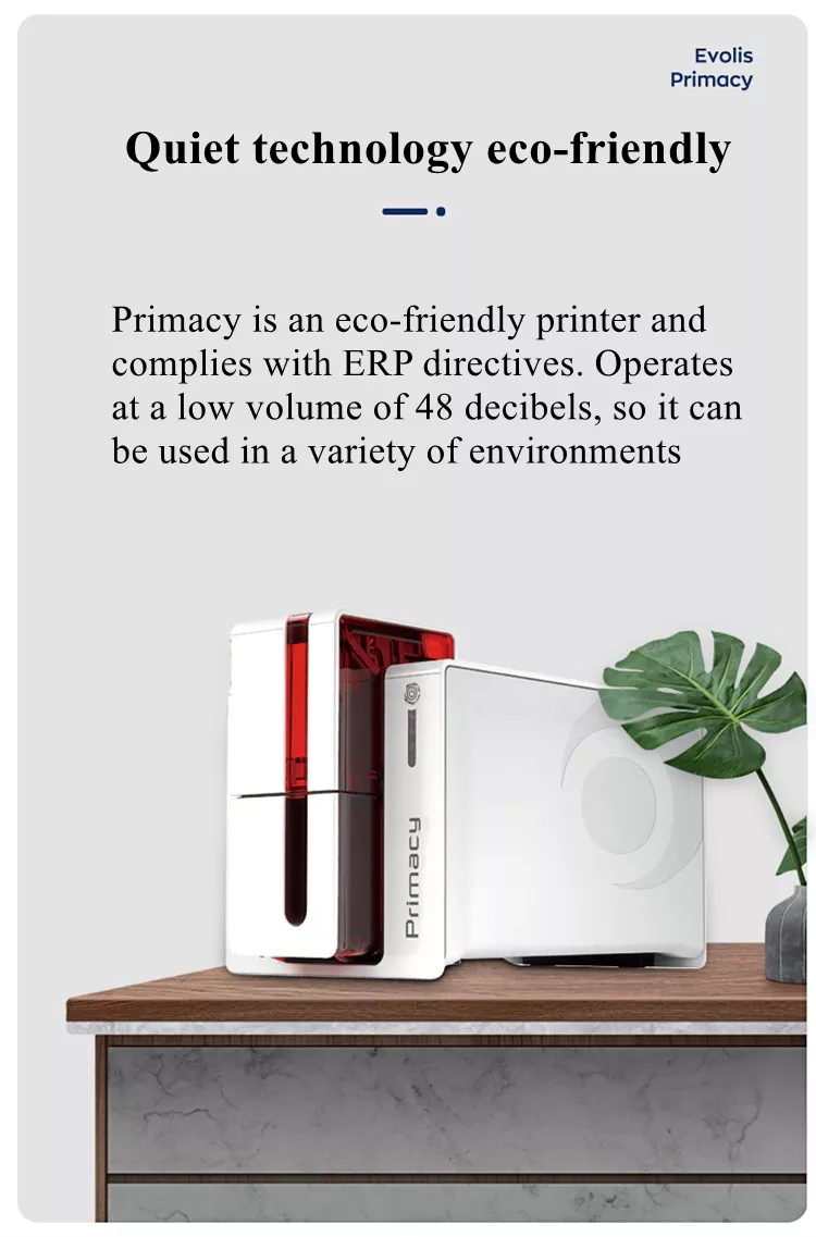 High Performance EVOLIS Primacy Fast And Versatile PVC ID Card Printer