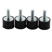 Supports de compresseur de petit isolateur anti-vibration en caoutchouc pour pompes plaquettes vibrantes en caoutchouc supports de moteur