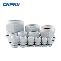 Presse-étoupe en nylon basse tension IP68 PG7-PG48 avec filetage M