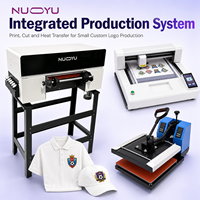 Imprimante de transfert thermique UV DTF 3D en relief A3, kit complet |   Machine de découpe pour logos de vêtements, chapeaux, sacs, chaussures et patchs |   Vente en gros disponible, fabrication ODM