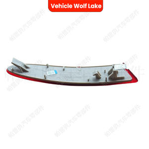Reflector de parachoques trasero para vehículo Wolf Lake, forma de menisco, para BMW X3 F25 2011-2014, lente LED roja - Product Image 2