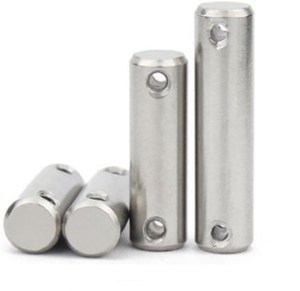 Accessoires de quincaillerie personnalisés <span class=keywords><strong>goupille</strong></span> de positionnement <span class=keywords><strong>cylindrique</strong></span> solide à tête plate parallèle ronde en acier inoxydable de haute précision - Product Image 2