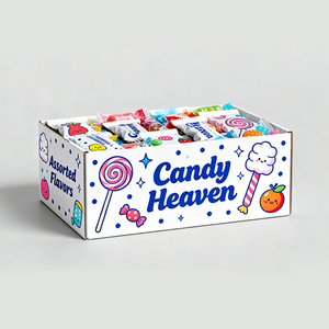 Boîtes d'emballage personnalisées en carton écologique de qualité alimentaire pour cadeaux de mariage, fêtes, <span class=keywords><strong>desserts</strong></span> et bonbons - Product Image 4