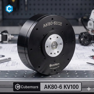 Motor Servo Integrado Cubemars AK80-6 con Caja de Engranajes Planetarios de Relación 6:1 de Alta Dinámica para <span class=keywords><strong>Robot</strong></span> Cuadrúpedo <span class=keywords><strong>Mini</strong></span> <span class=keywords><strong>Cheetah</strong></span> - Product Image 1