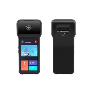 एंड्रॉयड 12.0 4G वाईफ़ाई मोबाइल हाथ में सभी में एक पीओएस टर्मिनल मशीन प्रिंटर टच स्क्रीन बिक्री के बिंदु के साथ एंड्रॉयड पीओएस प्रणाली
