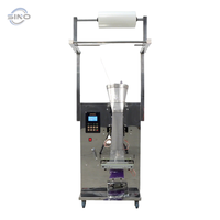 Machine de remplissage et de scellage de liquides pour petits sachets de jus, machine d'emballage à scellage arrière, en promotion