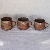 Tasse à café en céramique en faïence de style minimaliste à prix d'usine