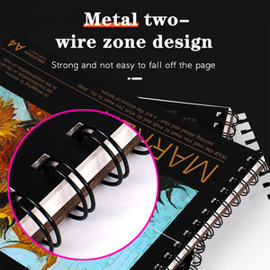 Panwenbo 40 pagine A3 A4 schizzo Marker blocco di carta per schizzi di pennarelli da disegno blocco di pittura per artisti studenti - Product Image 6