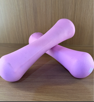 Haltères en néoprène 2 kg, revêtement en uréthane de qualité supérieure, poignée durable et confortable, paire pour la musculation des bras, la relaxation musculaire, la salle de sport à domicile