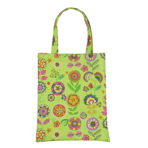 Personnalisé imprimé floral vintage fourre-tout d'épicerie sac à provisions en toile - Product Image 1