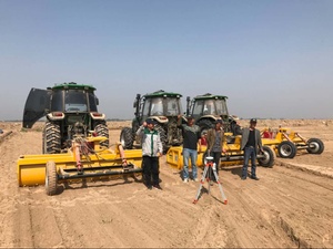 Sistema Laser 3.5m livellatore raschietto livello agricolo macchina terreno trattore livellamento macchina per la vendita - Product Image 5