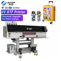 Imprimante d'étiquettes UV DTF Uvdtf Roll-to-Roll LETOP 600MM I3200 I1600 pour machines traceuses