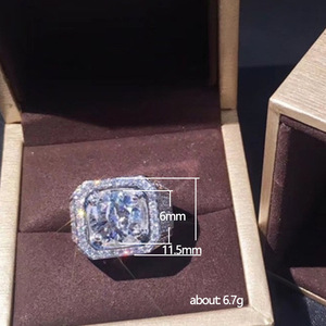 Anello da Donna F1347 in Oro Bianco con Diamante Naturale Taglio Brillante Rotondo Colore D, Gioiello di Fidanzamento - Product Image 5