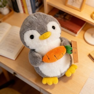 Adorabile Peluche Pinguino da 12CM, Regalo per Bambini, Giocattolo per Macchina Gru, Pupazzo di Peluche, Giocattoli di Animali Imbottiti - Product Image 2