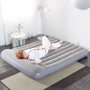 Outdoor <b>Car</b> Mount Double <b>Inflatable</b> <b>Mattress</b> Gray Built In Pillow Hand Pump Storage Bag Repair Kit 190x76x22cm Polyester - Product Image 3