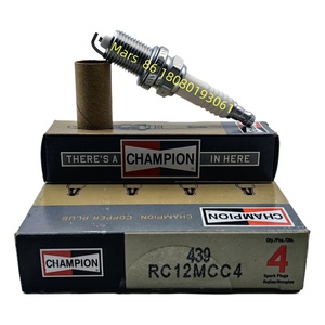 Bujías Champion 439 RC12MCC4 para Honda OEM 980795514G, distribuidor verificado, acuerdo Compatible con gasolina para CR-V para Civic St - Product Image 1