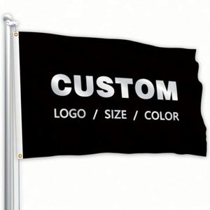 Mástil de Bandera de Aluminio de Alta Calidad Hecho a Medida, Bandera de Equipo con Diseño de Impresión Digital de Tamaño Personalizado - Product Image 3