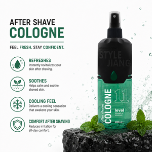 Spray Après-Rasage et Cologne OEM ODM 400ml, 75% d'Alcool, Effet Rafraîchissant, Formule Personnalisée, Parfum, Logo, Étiquette, Fabricant - Product Image 1