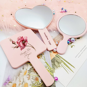 Miroir de maquillage personnalisé avec logo, différentes formes et tailles, mini miroir compact de poche, miroir de voyage, cadeau promotionnel - Product Image 5