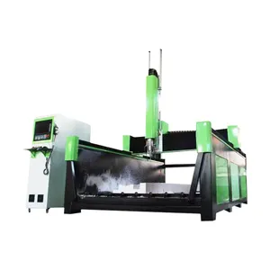 Roteador cnc de 4 eixos com modelos de eixo alto z, máquina roteadora de espuma de poliestireno modelo escultura