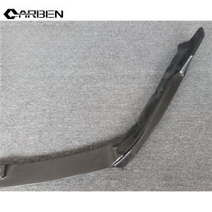 Divisor de Parachoques Delantero de Fibra de Carbono Estilo C, Kit de Mejora para <span class=keywords><strong>Jaguar</strong></span> F-Type 2013-2019 - Product Image 4