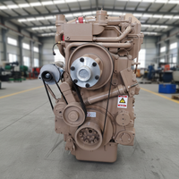 Moteur diesel d'origine CCEC KTA19 448KW 6 cylindres 19L pour concasseur de pierres et équipement minier lourd