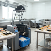 Mélangeur électrique de vinaigre à sushi en acier inoxydable, directement de l'usine, garantie 1 an sur les pièces, tension US/EU, pour la préparation de sushi en restaurant
