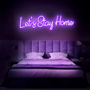 Custom <b>LED</b> Neon Sign Acrylic Advertising Decoration with Multi Colors AC Powered 1 Year Warranty IP65 Waterproof for Parties - Product Image 1