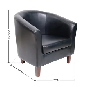 Fauteuils d'appoint en cuir brillant personnalisés pour hôtels, clubs, salles d'opéra, salons et salons d'exposition, fauteuils de salon et canapés pour enfants - Vente en gros - Product Image 6