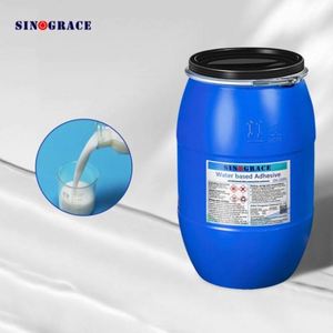 Aglutinante acrílico al agua tipo emulsión polimérica adhesivo compuesto de papel y plástico - Product Image 1