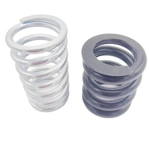 Ressort de compression hélicoïdal sur mesure en acier, calibre de fil 24, capacité de charge 90 lb - Product Image 1