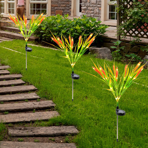 Lámpara <span class=keywords><strong>Solar</strong></span> <span class=keywords><strong>LED</strong></span> para Paisaje, Iluminación Festiva para Exteriores, IP65 Impermeable, Lámpara Cuadrada para Suelo, Lámpara para Paisaje Urbano - Product Image 3