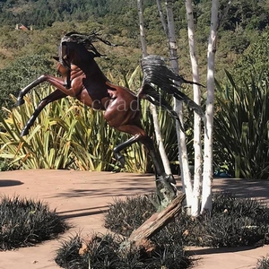 Jardín al aire libre arte fundición tamaño jardín decorativo estatua de bronce <span class=keywords><strong>caballo</strong></span> esculturas para <span class=keywords><strong>venta</strong></span> - Product Image 3