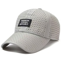 Gorra de Béisbol Yihaoyi con Perforaciones Láser para Hombre y Mujer, de Secado Rápido, Transpirable y Ajustable, Estilo Dad Hat para Deportes de Verano