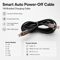 Fabricant de câbles de charge USB personnalisés USB-C 240W 100W 60W USB-A vers Type-C 8 broches Câble de charge rapide tressé OEM ODM