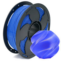 Filamen PLA 3D Print 1.75mm Berbagai Warna PLA PETG Filamen Kecepatan Tinggi 1kg (2.2lbs) Gulungan Plastik Filamen Batang PLA PETG