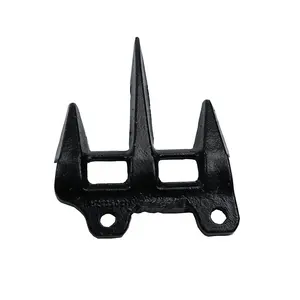 Hot sale short harvester parts black double finger Blade guard