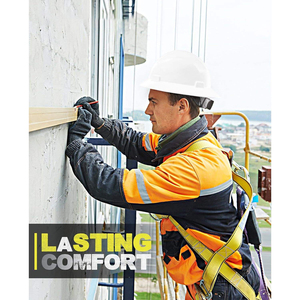 Casco de Seguridad de Ala Completa, Tipo V, Blanco, con Suspensión de 4 Puntos y Trinquete, Certificado por OSHA y ANSI Z89, para la Construcción - Product Image 3