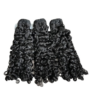 Extension di Capelli Umani Ondulati Profondi 26 28 30 Pollici, Grado 15A, 100% Capelli Vergini Grezzi Non Trattati Cambogiani, Effetto Bagnato e Ondulato - Product Image 1