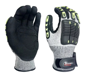 Guantes de Trabajo Impermeables Weston Wholesale, Resistentes a Cortes, con Buen Agarre, Doble Recubrimiento, Resistentes al Aceite, Nivel 5 de Seguridad - Product Image 1