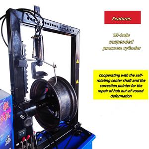 10 - 26 Zoll Automatische Felgenreparaturmaschine für Diamant-Alufelgen CNC-Raddrehmaschine Schneidemaschine - Product Image 4