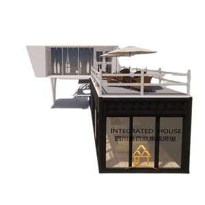 <b>Integrated</b> House Outdoor Container Shop Steel Rectangle Multifunctional Detachable Drink Food Storage <b>Bin</b> - Product Image 1