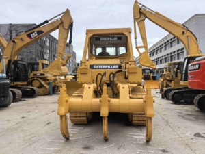Bulldozer sur chenilles CAT D7G XL d'occasion de haute qualité, entièrement d'origine, importé, jaune, puissance 150 kW - Product Image 2