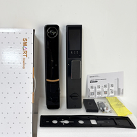 A70 Smart Door Lock Tuya AI 3D Face ID WiFi Draadloze app Op afstand ontgrendelen Keyless Entry Aluminium deurgeheugenkaart