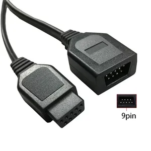 Câble d'extension 9 broches pour manette de console Sega Genesie 2, câble pour manette MD2 <span class=keywords><strong>MEGA</strong></span> <span class=keywords><strong>DRIVE</strong></span> <span class=keywords><strong>3</strong></span>, adaptateur de fil de contrôleur de jeu - Product Image 2