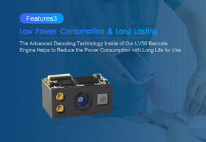 เครื่องสแกนบาร์โค้ด2D แบบมีสาย USB โมดูลสำหรับกระดาษขนาด A4เครื่องสแกนรหัส QR - Product Image 6