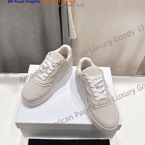 Zapatos Retro Blancos Unisex para Caminar, con Parte Superior de Cuero Grueso y Plano, Transpirables, con Plataforma Elevada para el Verano, para Parejas - Product Image 3